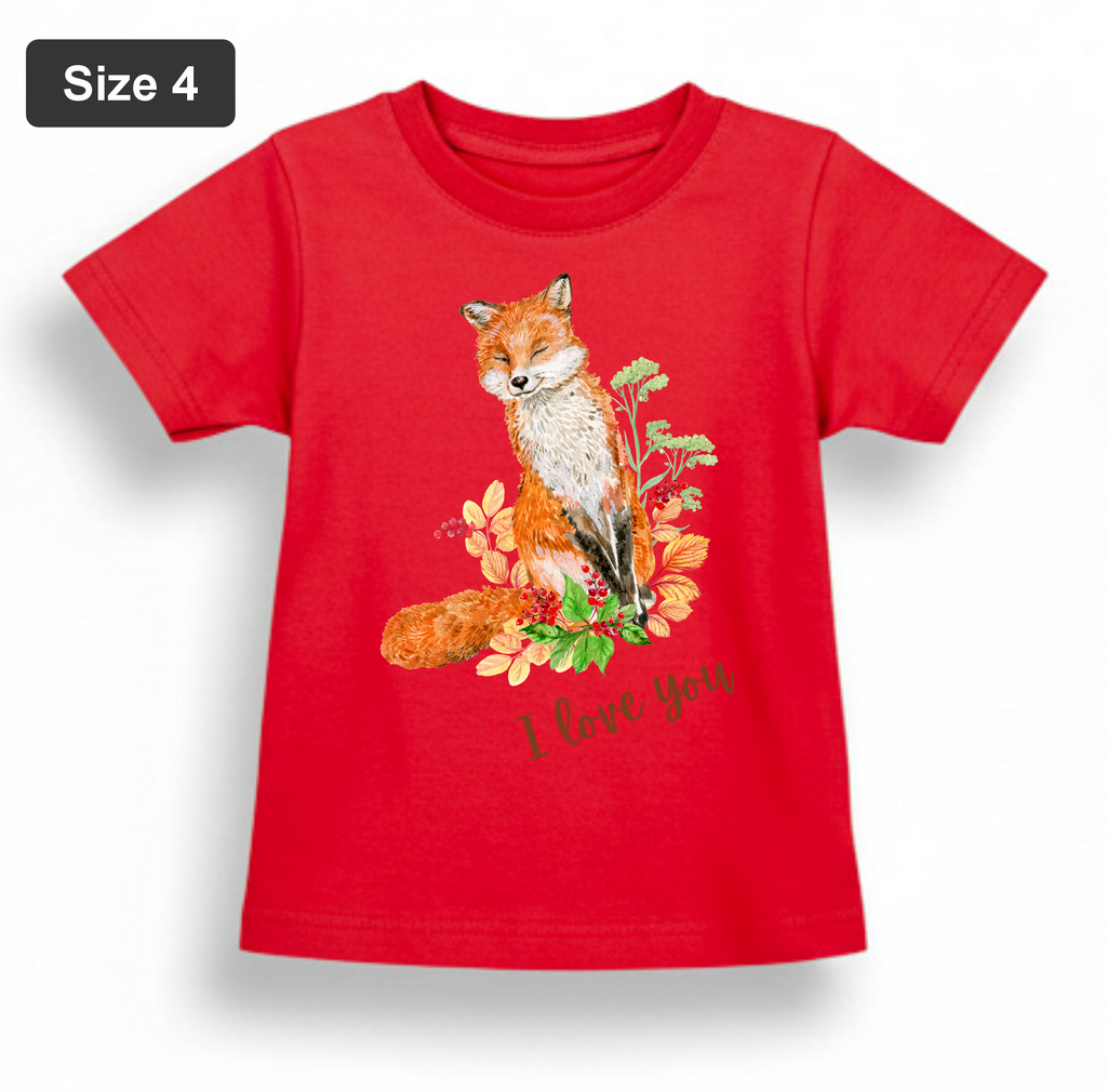 DTF Printed - Kids Unisex - T-Shirts with Beautiful 5 colors with 3 sizes