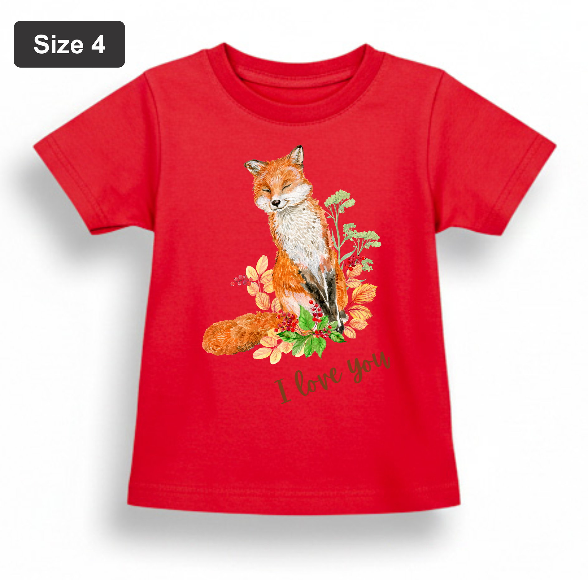 DTF Printed - Kids Unisex - T-Shirts with Beautiful 5 colors with 3 sizes