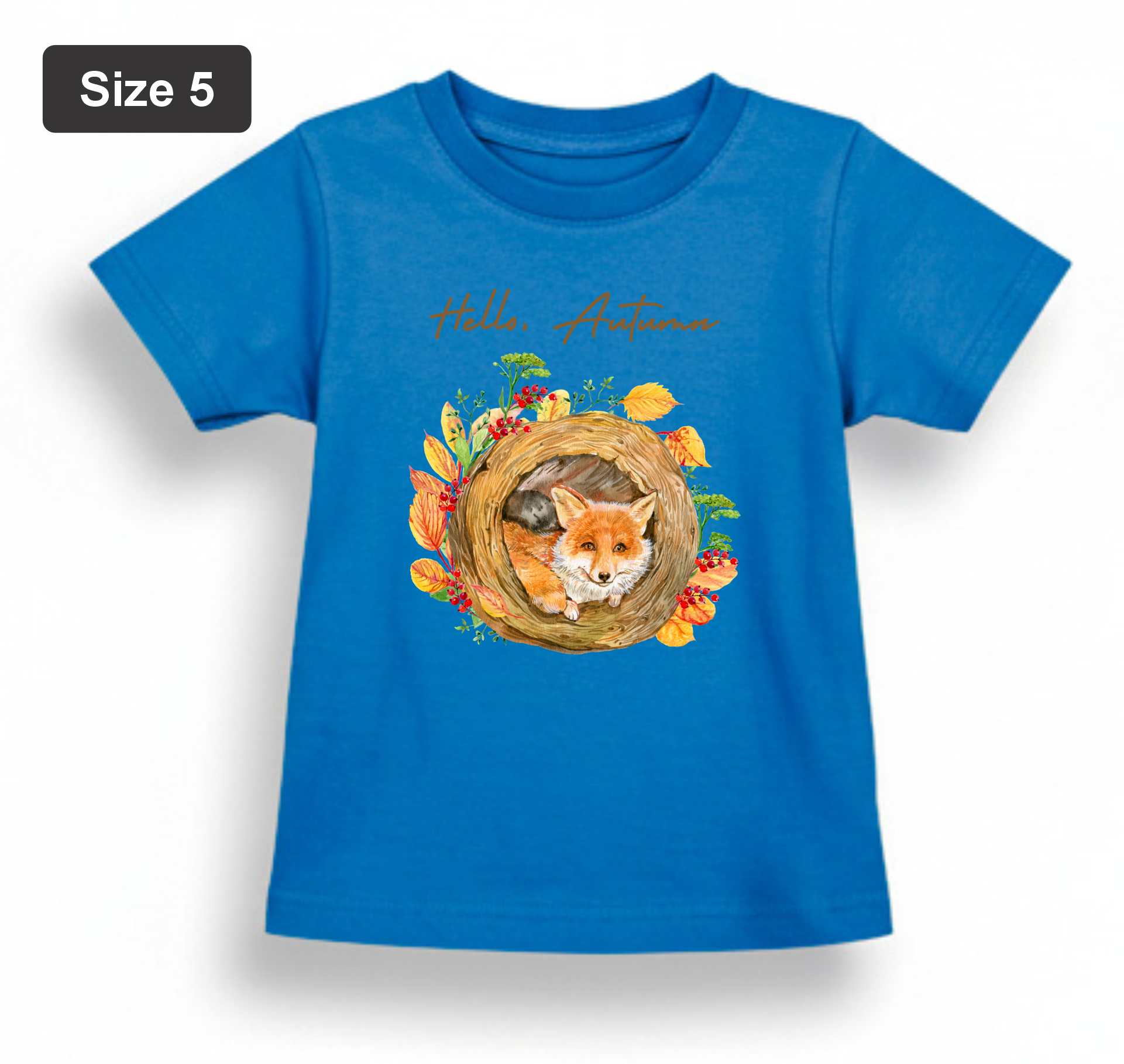 DTF Printed - Kids Unisex - T-Shirts with Beautiful 5 colors with 3 sizes