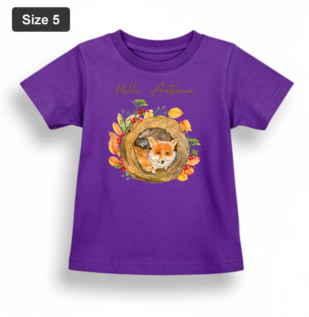 DTF Printed - Kids Unisex - T-Shirts with Beautiful 5 colors with 3 sizes