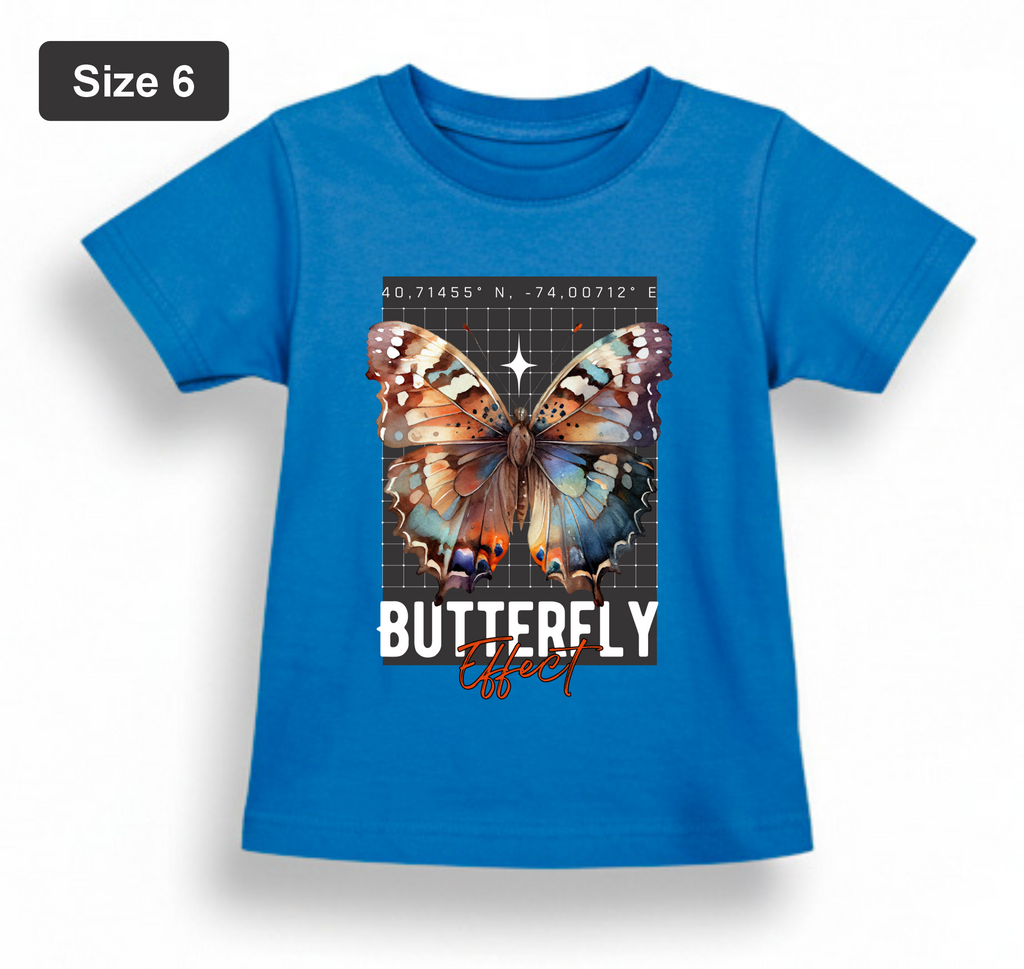 DTF Printed - Kids Unisex - T-Shirts with Beautiful 5 colors with 3 sizes