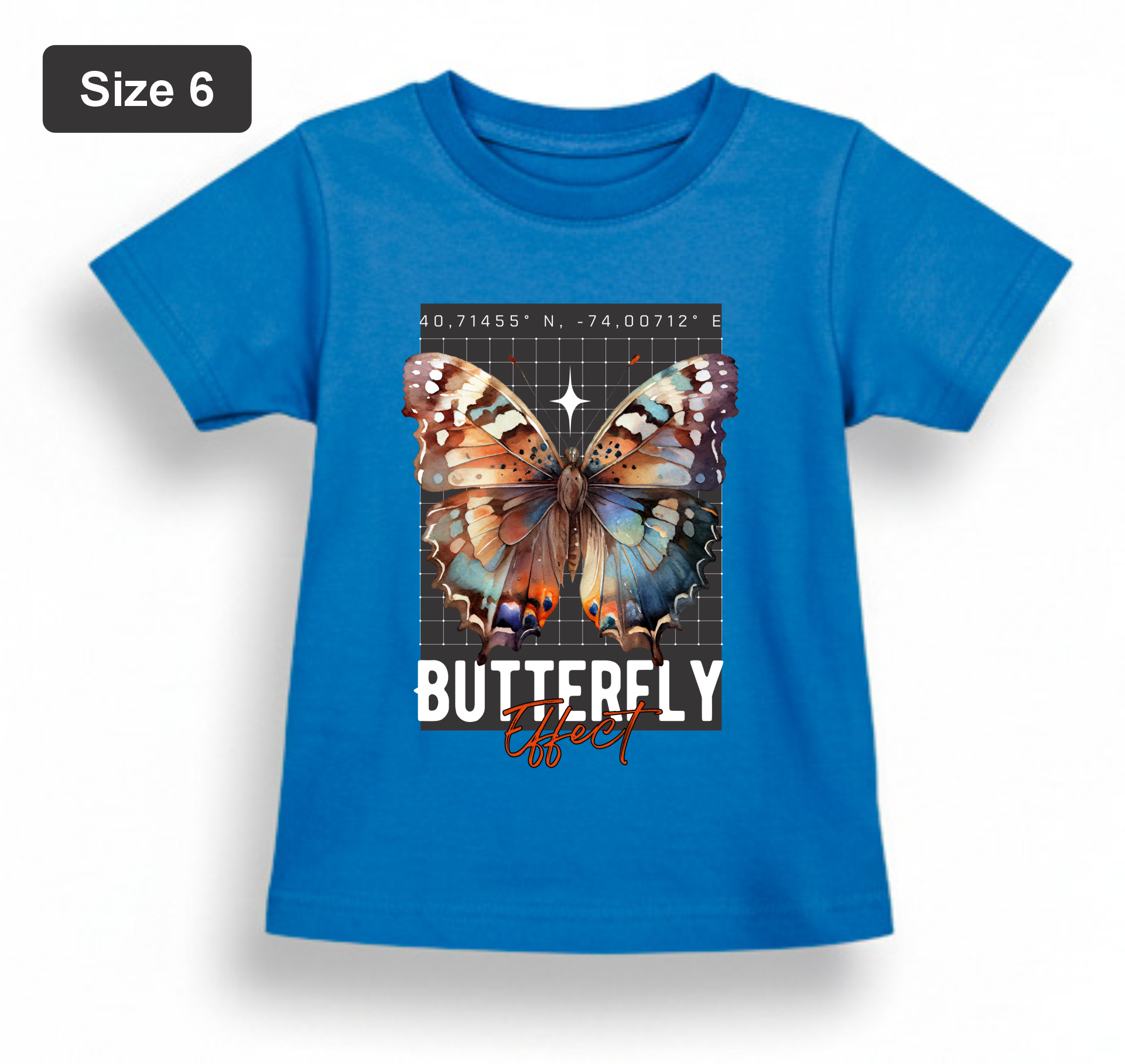 DTF Printed - Kids Unisex - T-Shirts with Beautiful 5 colors with 3 sizes
