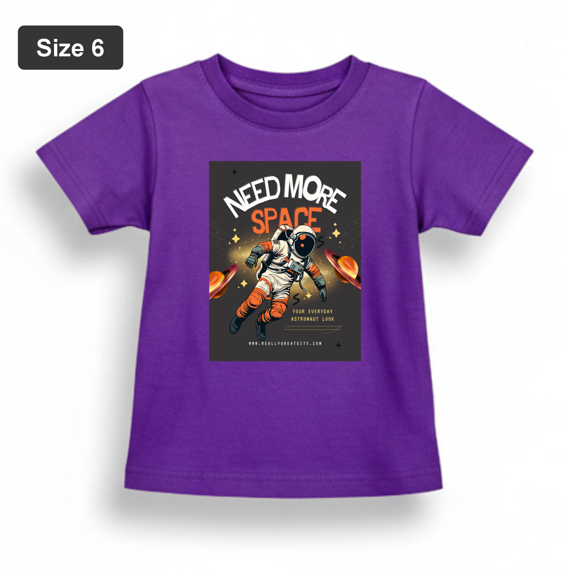 DTF Printed - Kids Unisex - T-Shirts with Beautiful 5 colors with 3 sizes