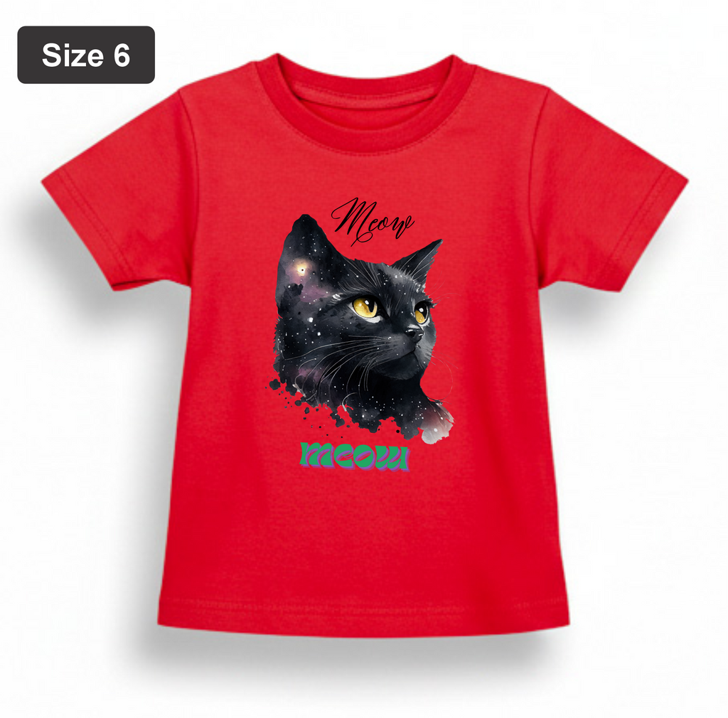 DTF Printed - Kids Unisex - T-Shirts with Beautiful 5 colors with 3 sizes