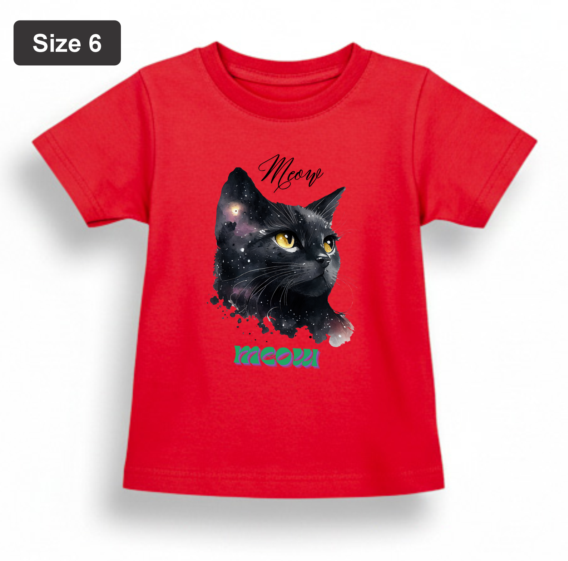 DTF Printed - Kids Unisex - T-Shirts with Beautiful 5 colors with 3 sizes