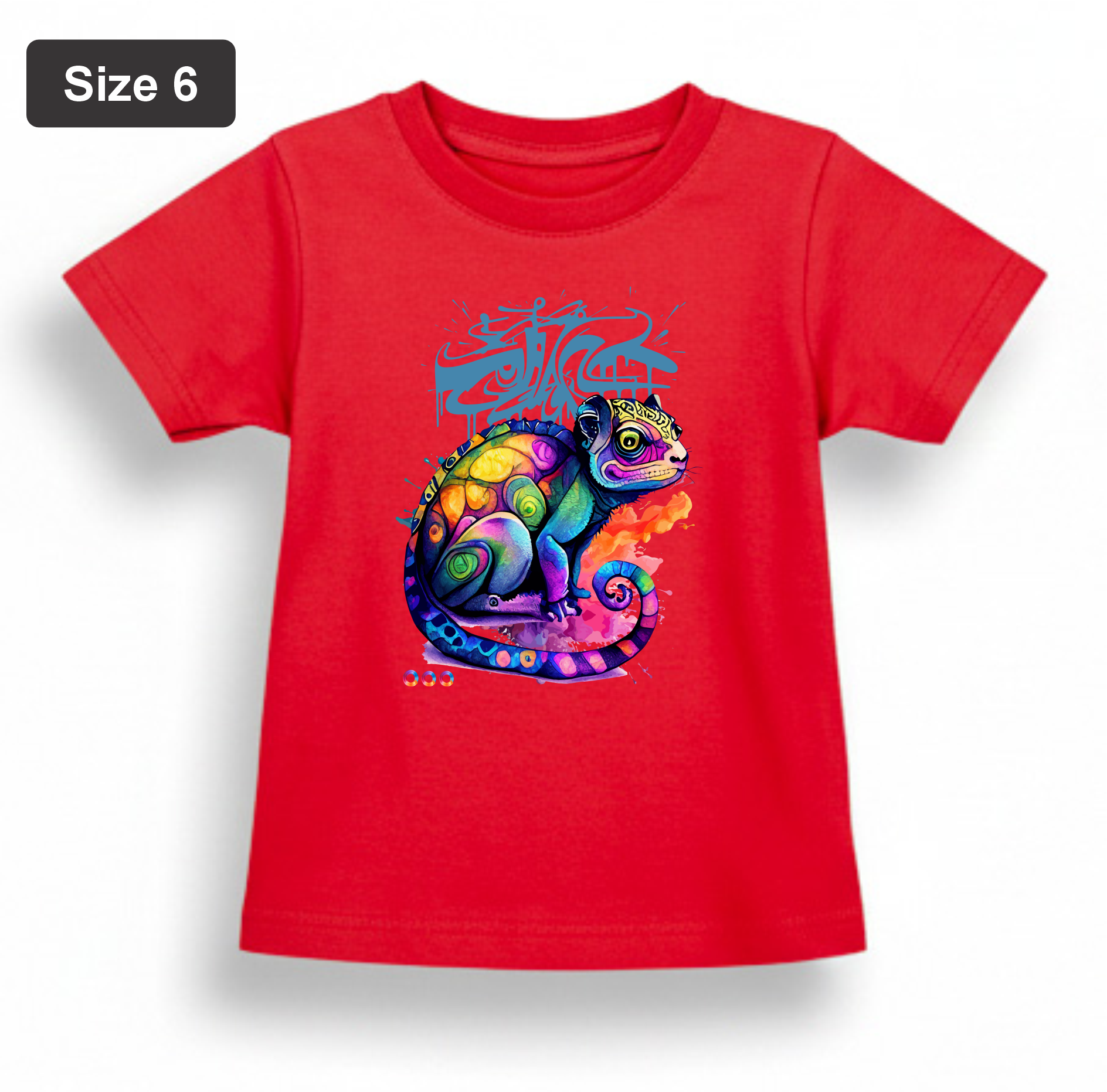DTF Printed - Kids Unisex - T-Shirts with Beautiful 5 colors with 3 sizes