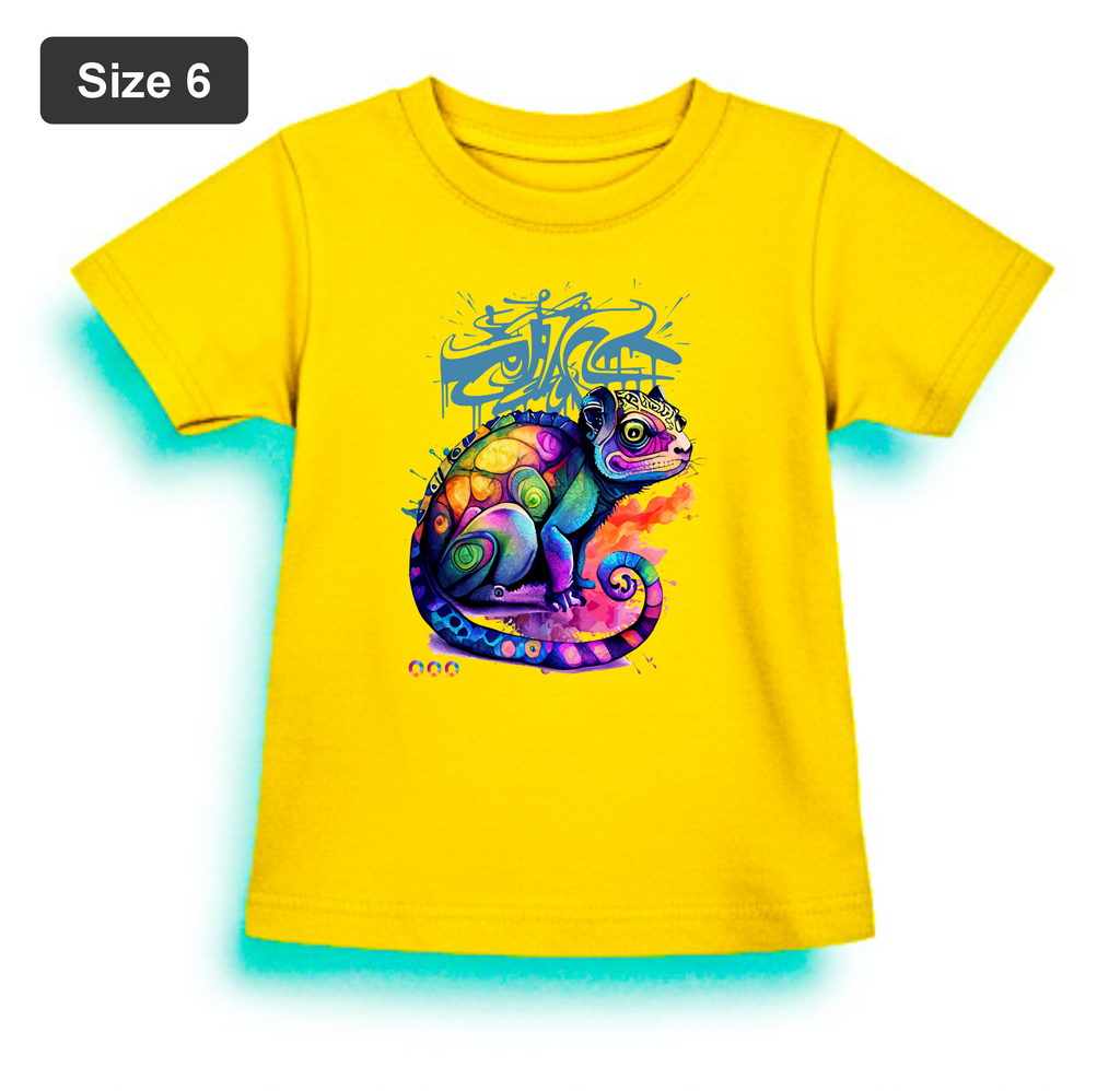 DTF Printed - Kids Unisex - T-Shirts with Beautiful 5 colors with 3 sizes