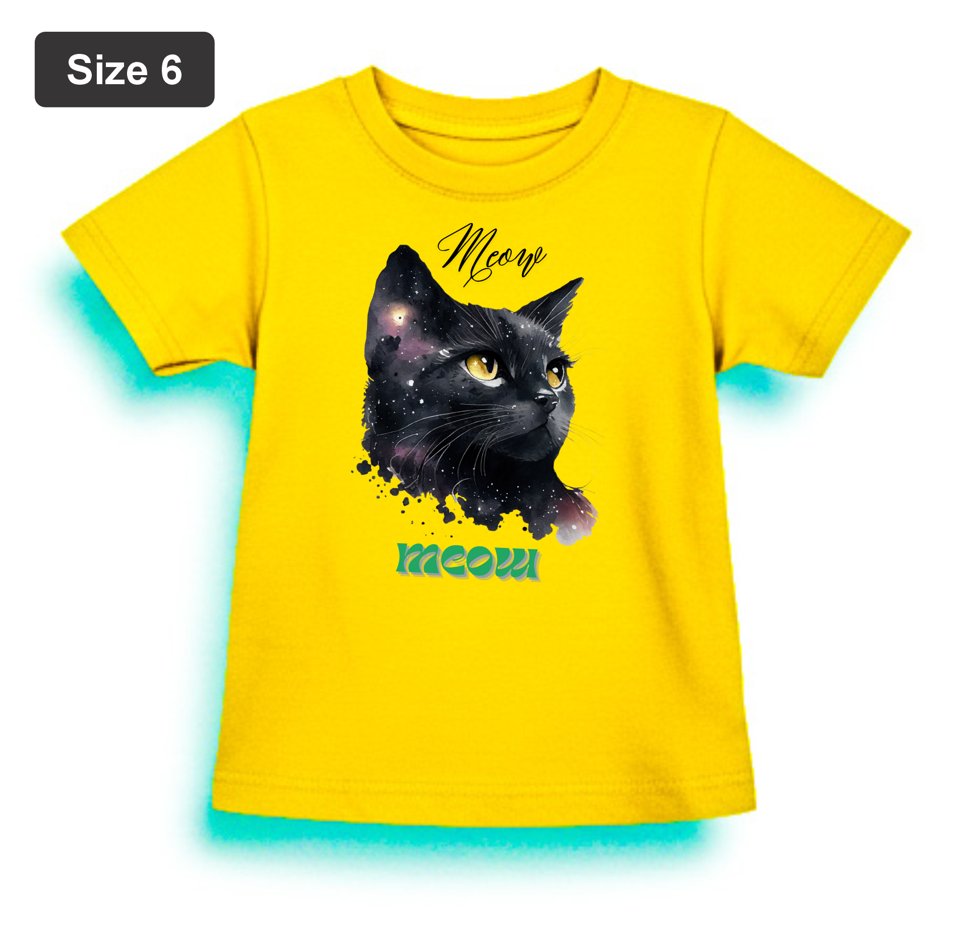 DTF Printed - Kids Unisex - T-Shirts with Beautiful 5 colors with 3 sizes